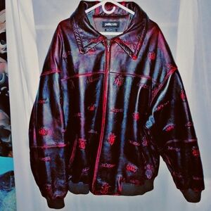 Pelle 1 Of 1 DEVILS SKIN, . MENS 3XL This Is Only One In Existance Pristine Cond